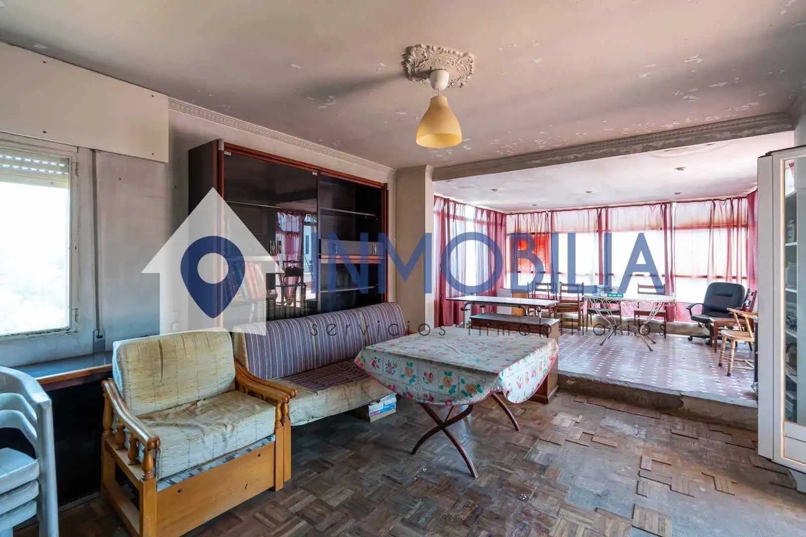 Sala de estar de Ático en venta en Madrid con Calefacción y Terraza