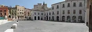 Vista exterior de Piso en venta en Villena con Balcón