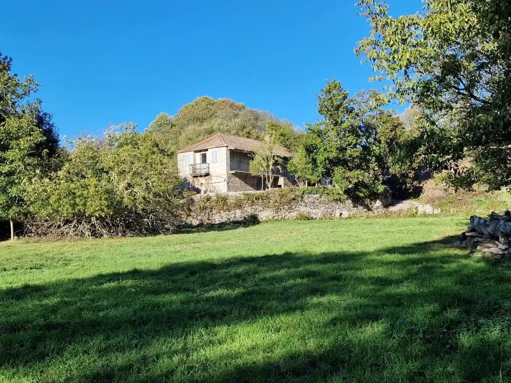 Exterior view of Country homes for sale in O Irixo  with Private garden