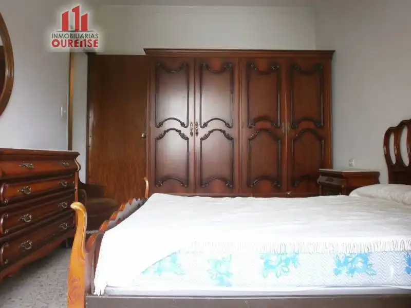 Bedroom of Flat for sale in Ourense Capital   with Furnished and Balcony