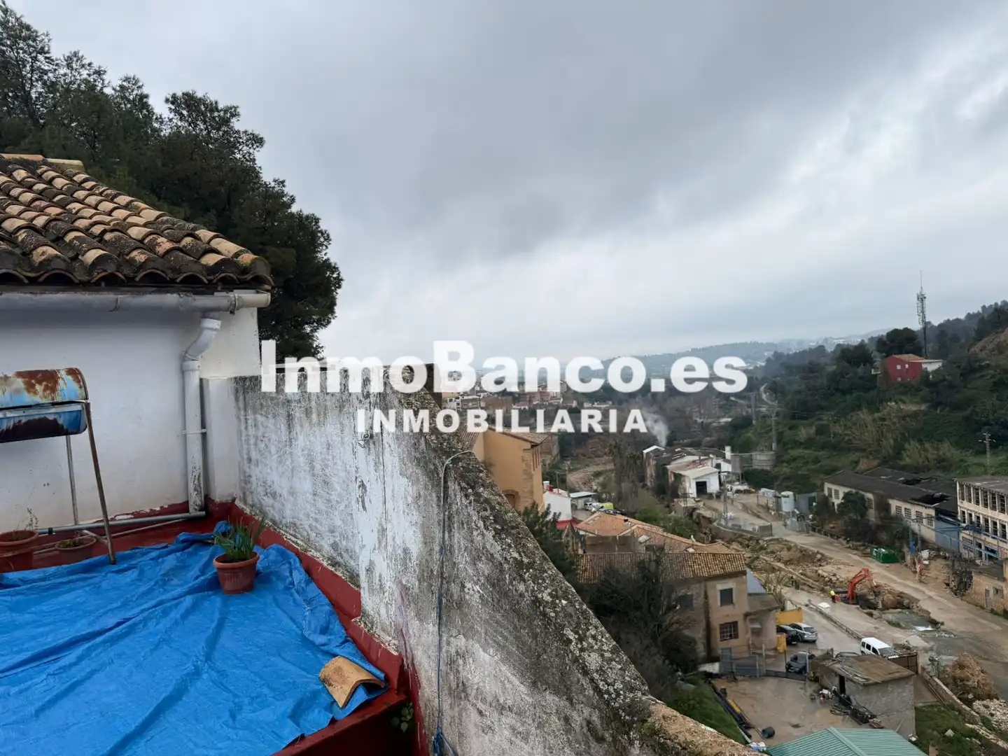 Vista exterior de Casa o chalet en venta en Buñol con Terraza