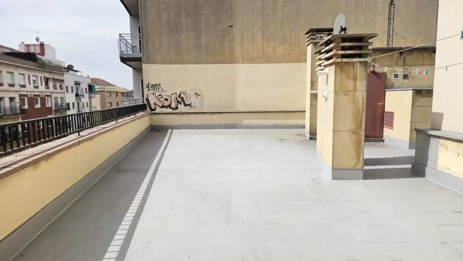 Terrace of Flat for rent in Salamanca  with Heating and Furnished