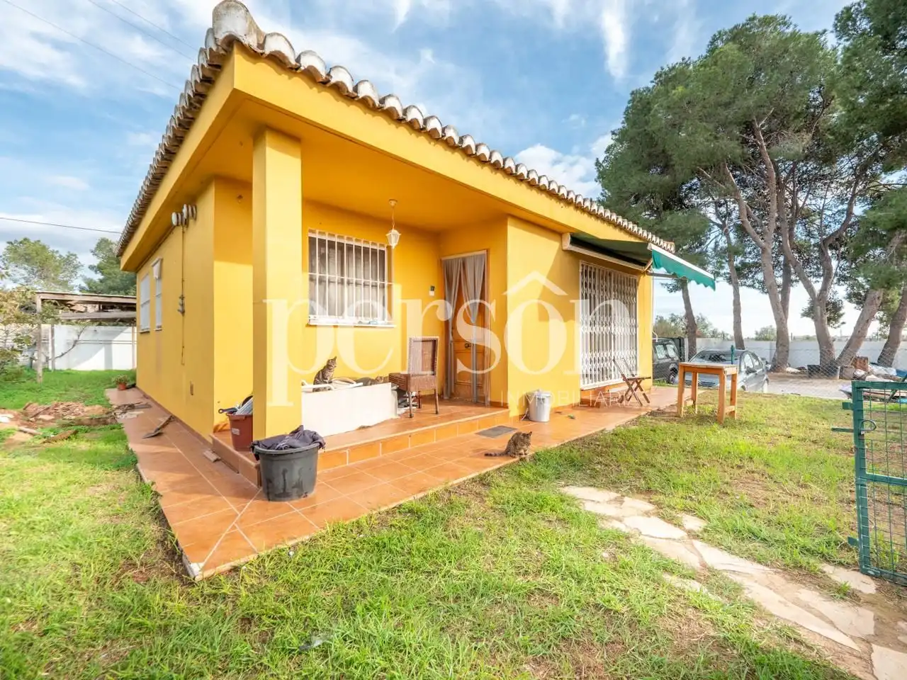 Jardí de Finca rústica en venda en Bétera amb Aire condicionat, Calefacció i Jardí privat