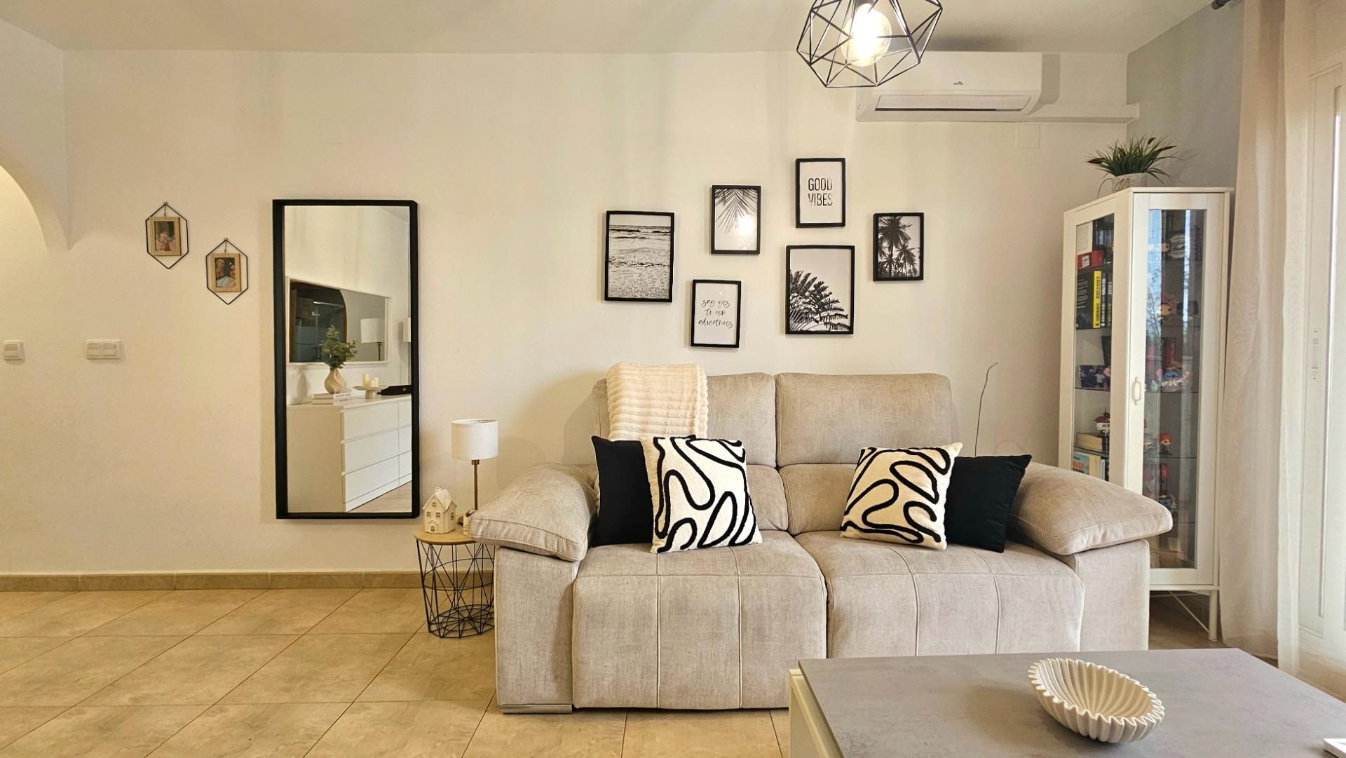 Sala de estar de Piso en venta en Cartagena con Aire acondicionado, Terraza y Balcón