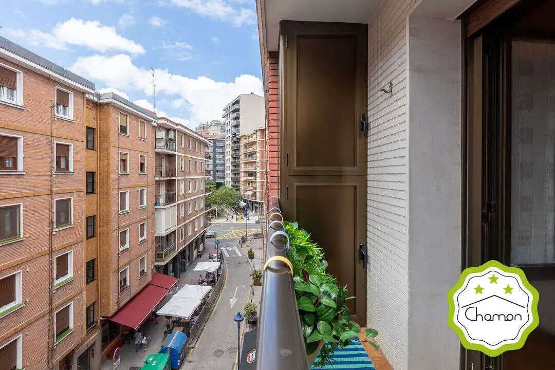 Balcony of Flat for sale in Portugalete  with Heating, Terrace and Storage room