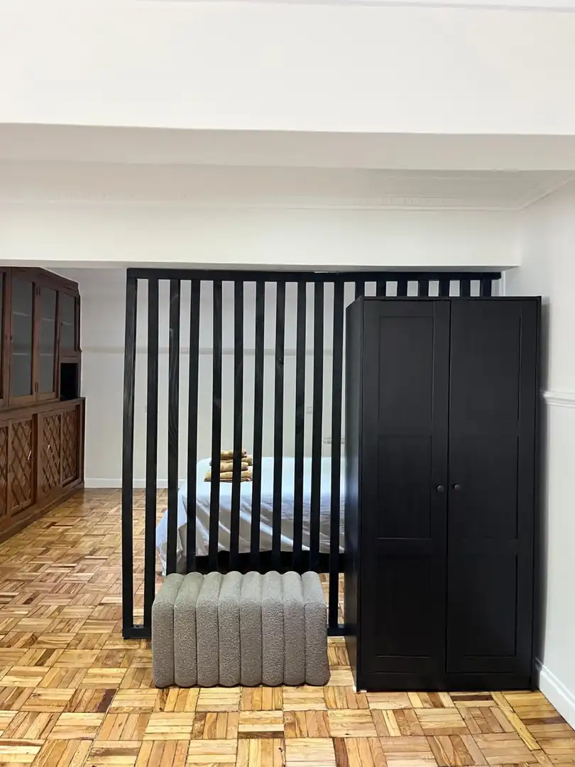 Bedroom of Flat for rent in Gijón   with Heating and Parquet flooring