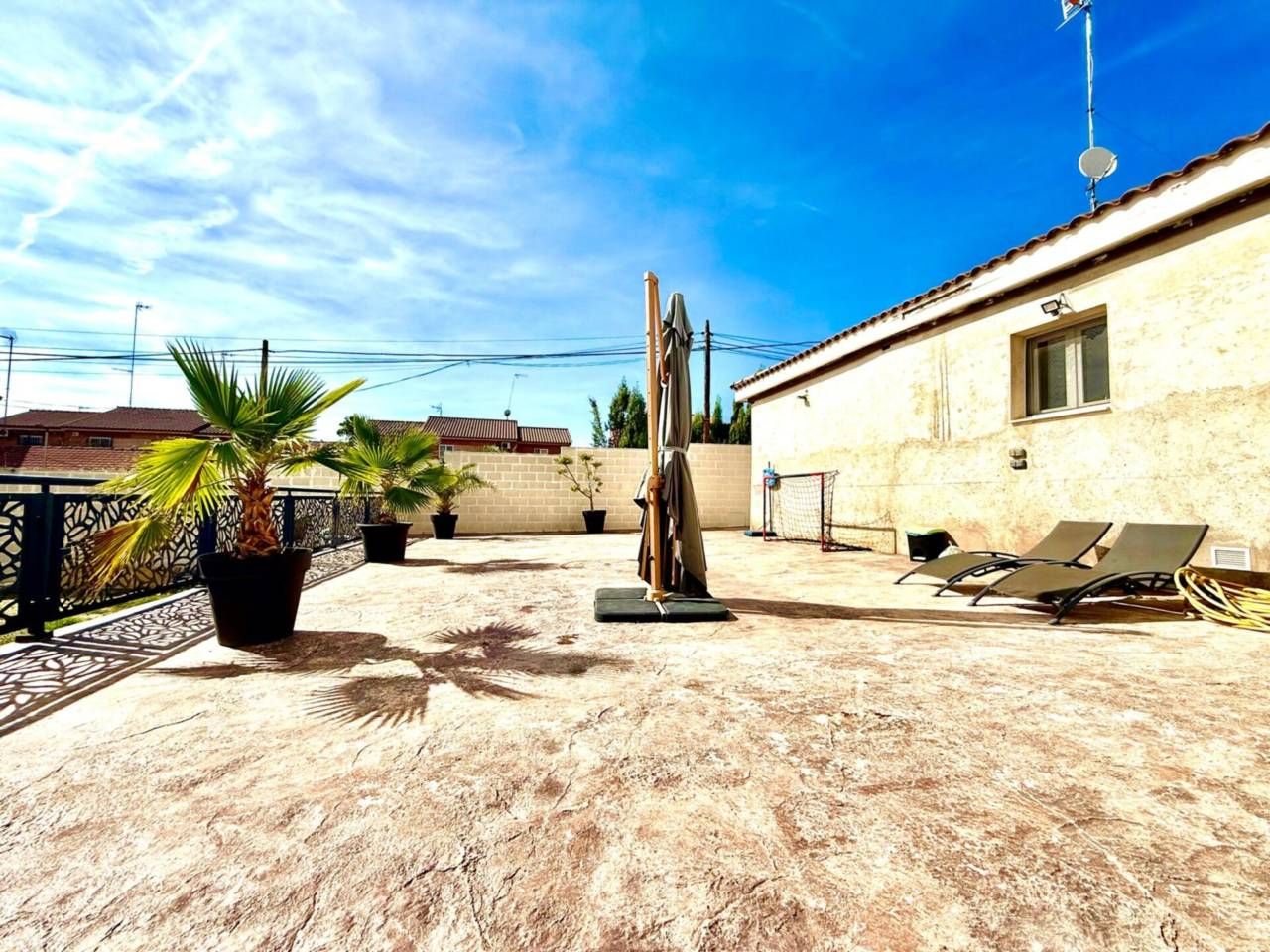 Terrace of House or chalet for sale in Numancia de la Sagra  with Air Conditioner, Heating and Private garden