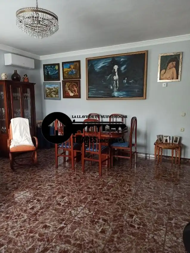 Dining room of Houses for sale in Albacete  with Air Conditioner, Private garden and Terrace