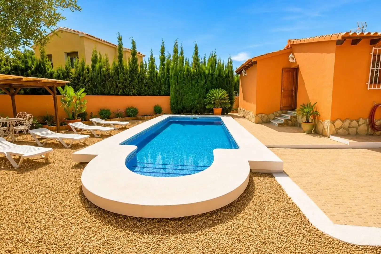 Piscina de Casa o xalet en venda en L'Alfàs del Pi amb Piscina