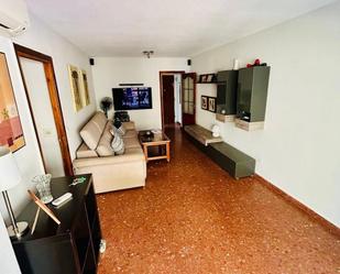 Living room of Flat for sale in Málaga Capital  with Air Conditioner, Terrace and Balcony