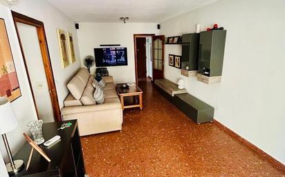 Sala d'estar de Pis en venda en Málaga Capital amb Aire condicionat, Terrassa i Balcó