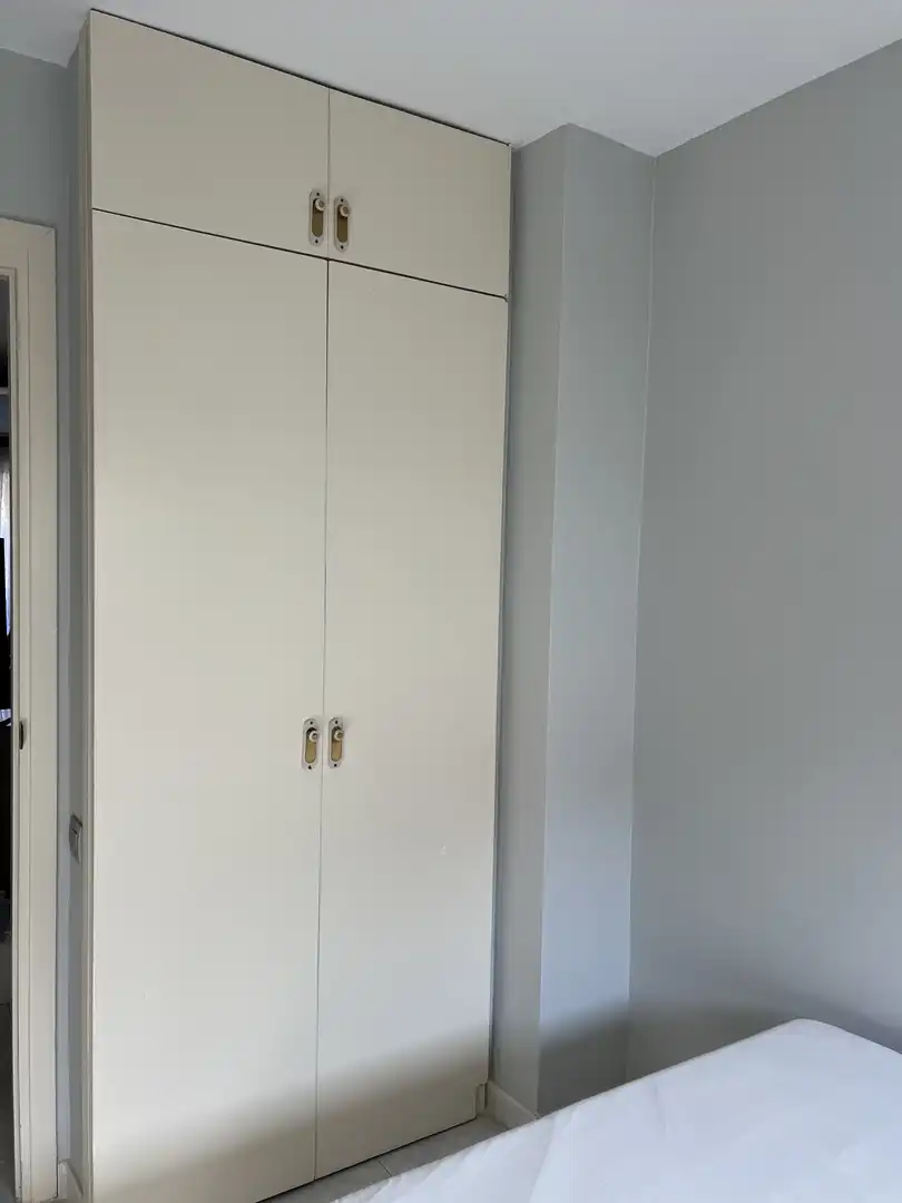 Schlafzimmer von Wohnung zur untervermieten in Gavà mit Klimaanlage, Privatgarten und Terrasse