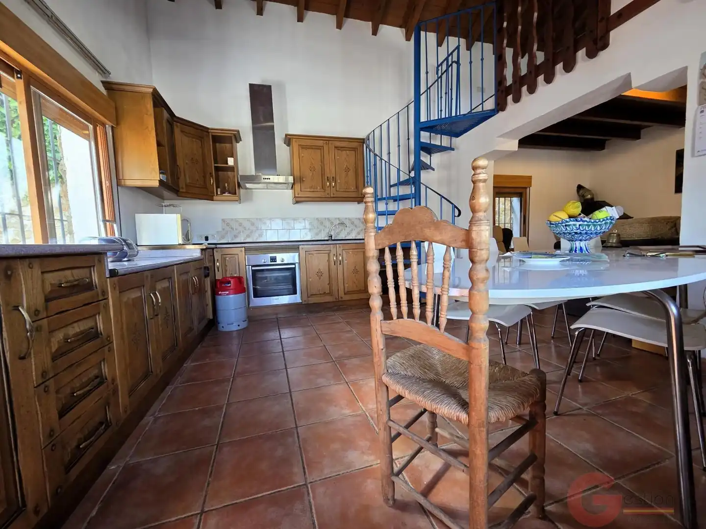 Küche von Country house zum Verkauf in Lecrín mit Terrasse und Möbliert
