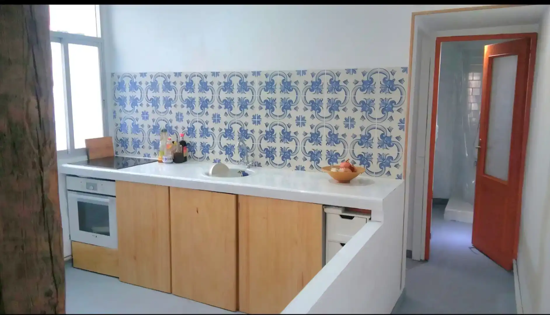 Cuina de Loft de lloguer en  Madrid Capital amb Balcó