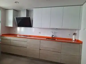 Küche von Wohnung zur Miete in Burgos mit Heizung, Parkett und Terrasse