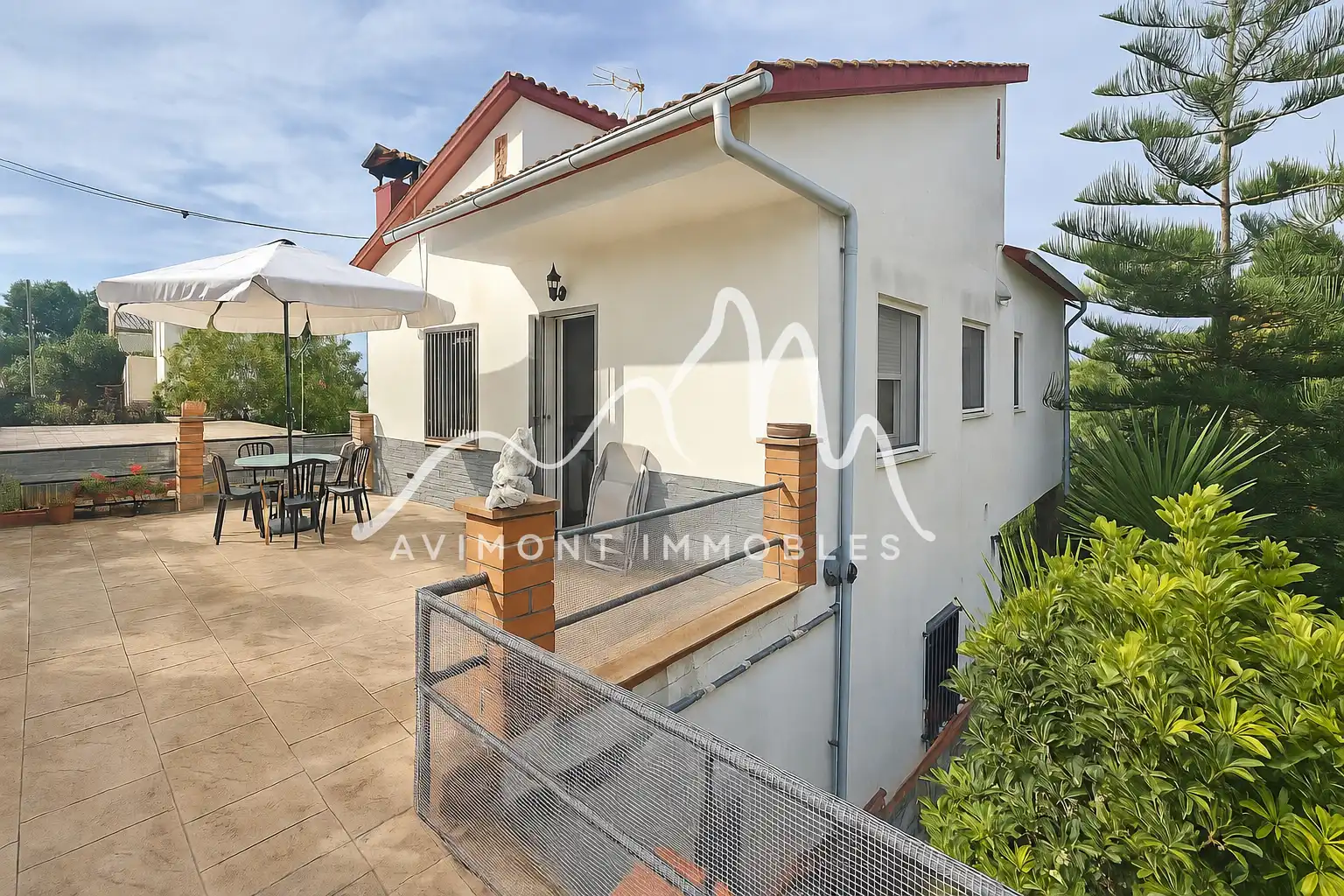 Terraza de Casa o chalet en venta en Piera con Aire acondicionado, Calefacción y Jardín privado
