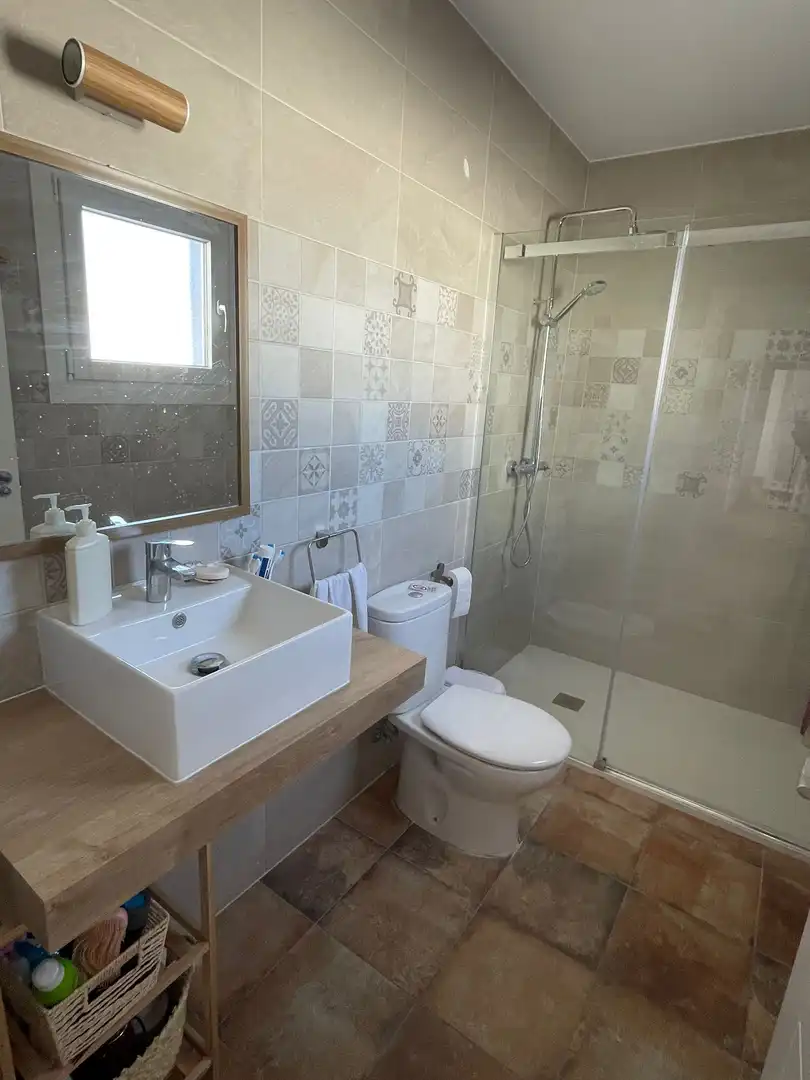 Bathroom of Houses for rent in Chiclana de la Frontera  with Air Conditioner, Private garden and Terrace