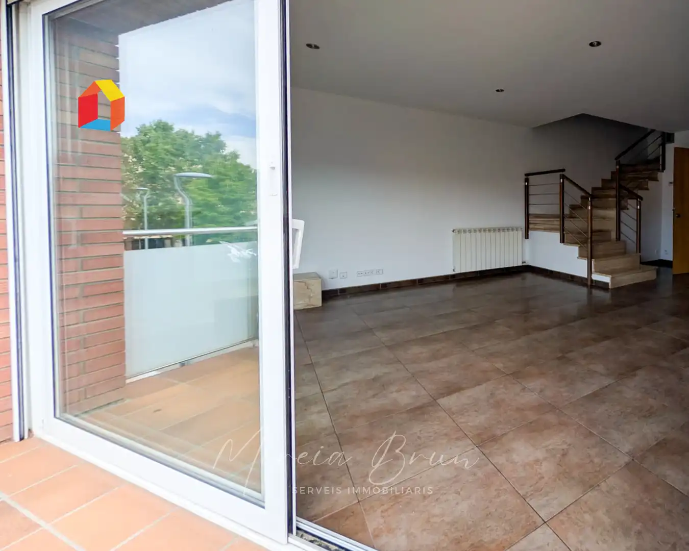 Balcony of Detached homes for rent in Tona  with Heating, Oven and Microwave