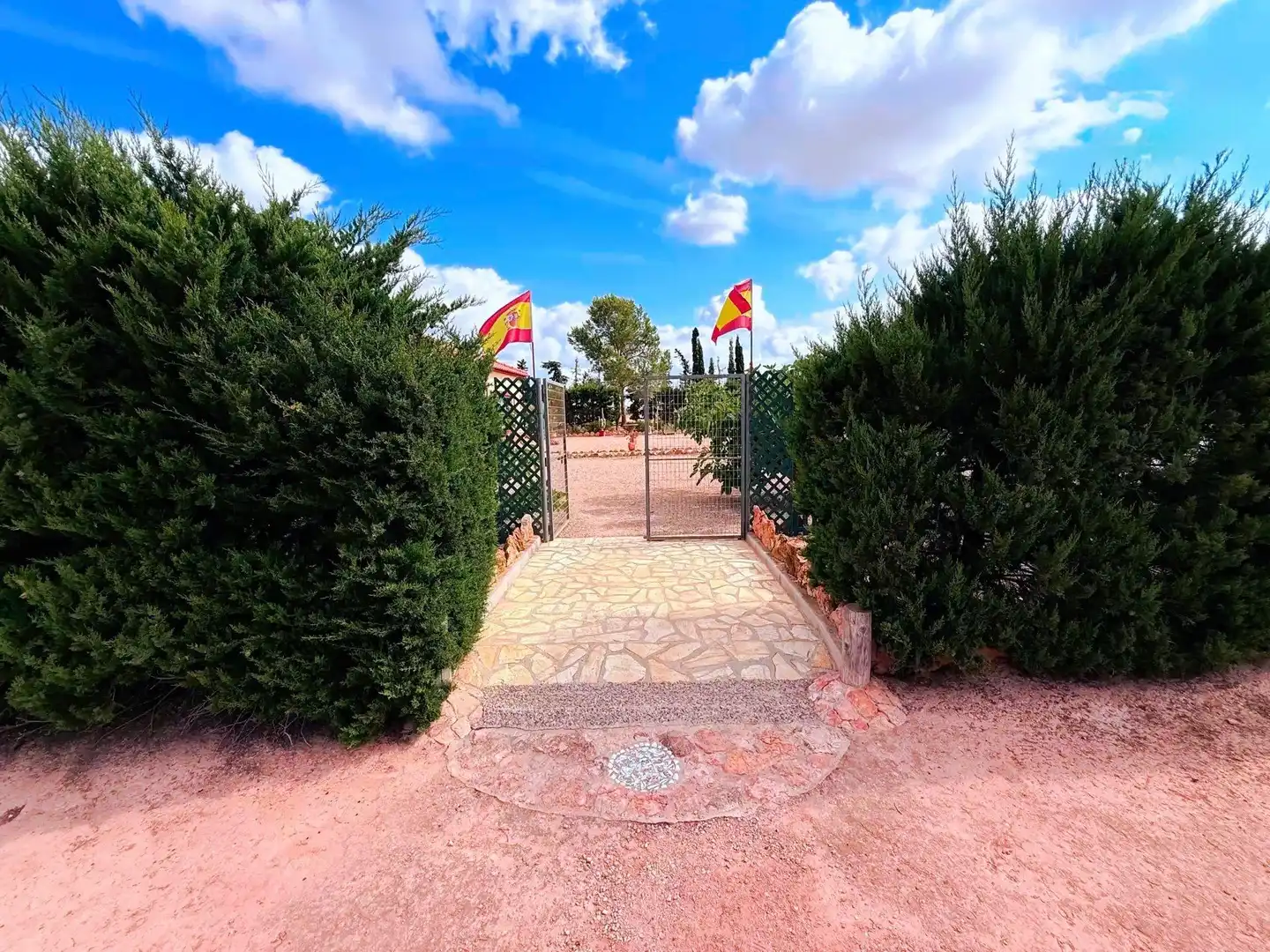 Jardí de Finca rústica en venda en Murcia amb Piscina