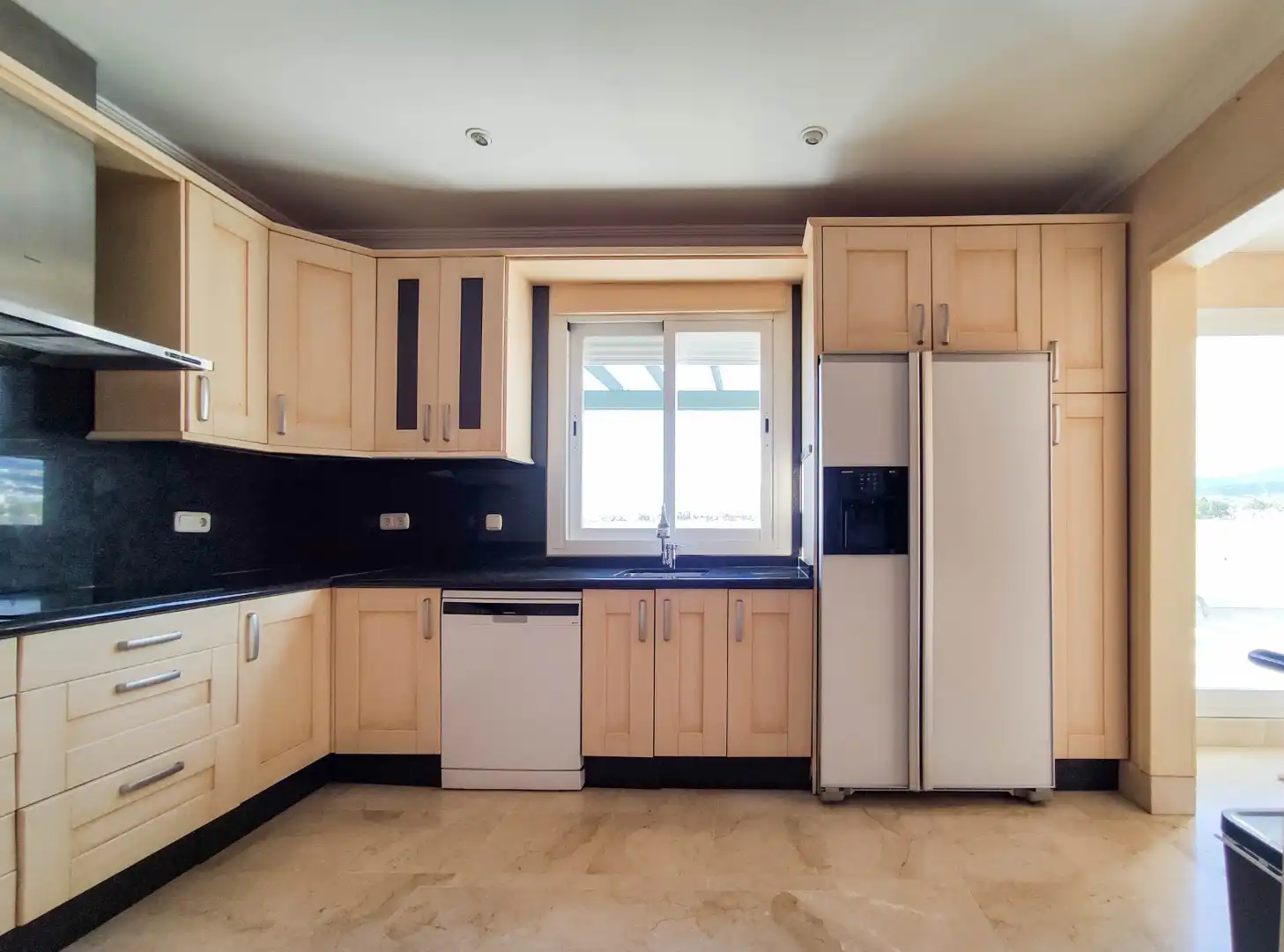 Kitchen of Attic for sale in Marbella  with Air Conditioner, Terrace and Swimming Pool