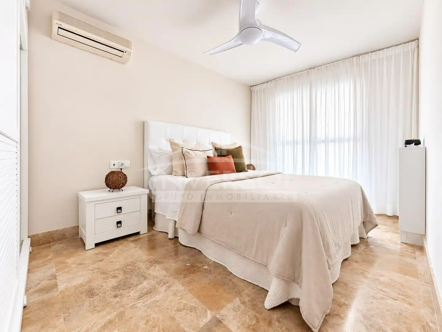 Schlafzimmer von Wohnung zum Verkauf in El Ejido mit Klimaanlage, Heizung und Terrasse