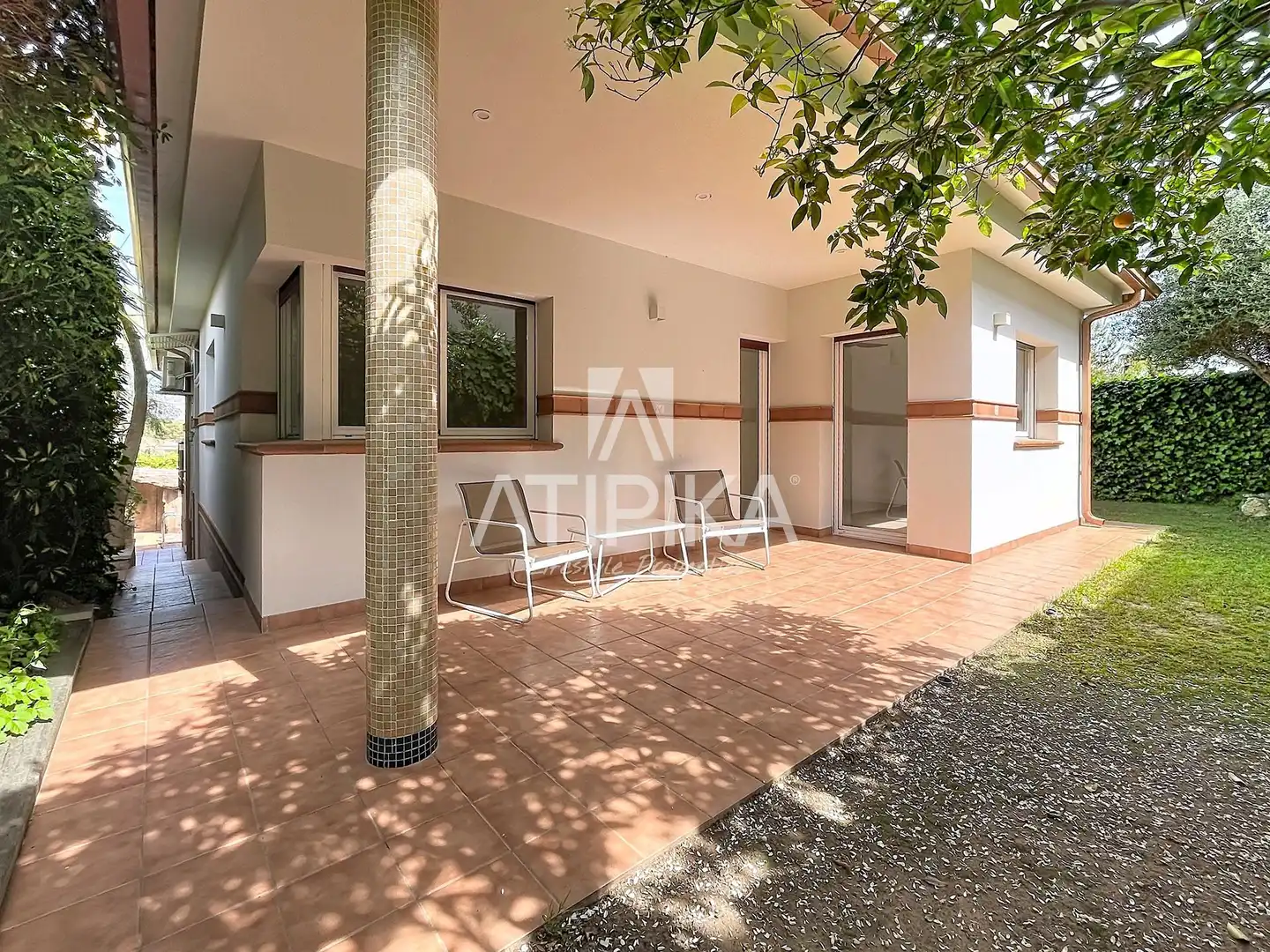 Garden of Houses for sale in Sant Pere de Ribes  with Swimming Pool, Oven and Washing machine