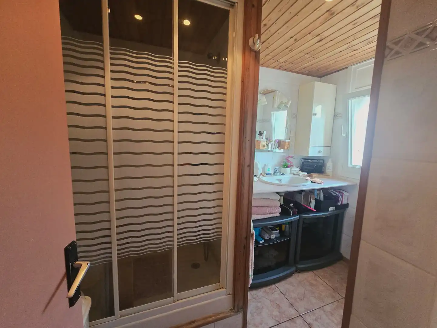 Bany de Casa o xalet en venda en Mont-roig del Camp amb Jardí privat, Traster i Piscina