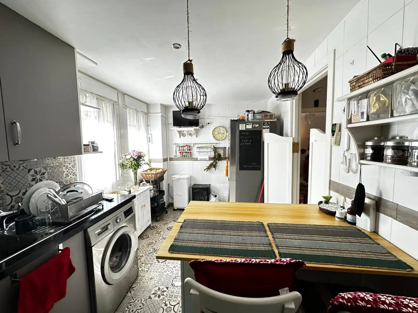 Kitchen of Detached homes for sale in Marbella  with Air Conditioner, Terrace and Storage room