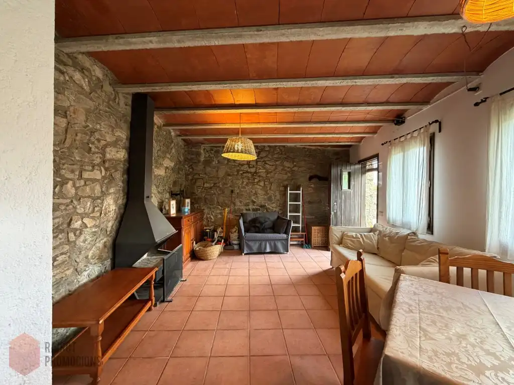 Sala de estar de Casa o chalet de alquiler en Vilallonga de Ter