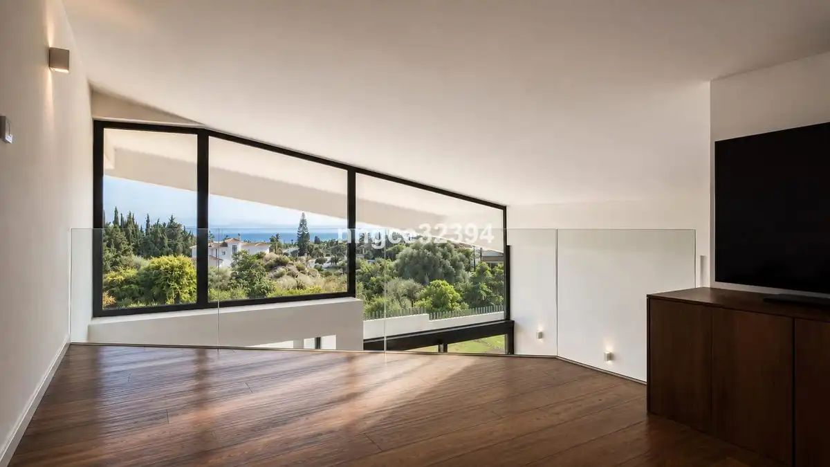 Living room of Houses for sale in Estepona  with Air Conditioner, Private garden and Terrace