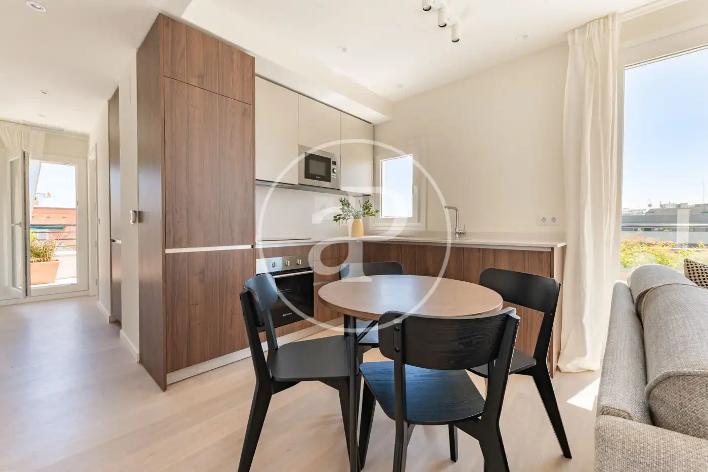 Cocina de Ático en venta en Madrid con Aire acondicionado, Calefacción y Terraza