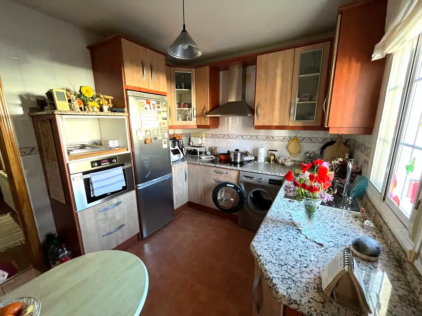 Kitchen of Detached homes for sale in San Román de los Montes  with Air Conditioner, Heating and Private garden