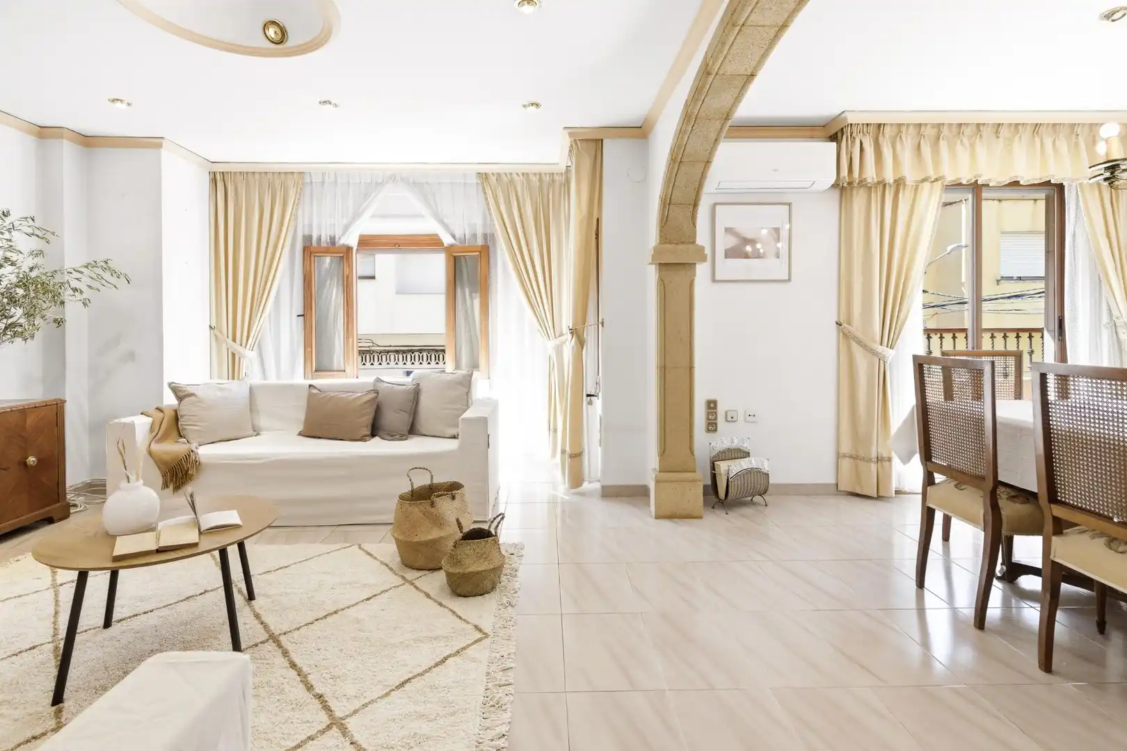 Wohnzimmer von Haus oder Chalet zum Verkauf in Benirredrà mit Klimaanlage, Terrasse und Abstellraum