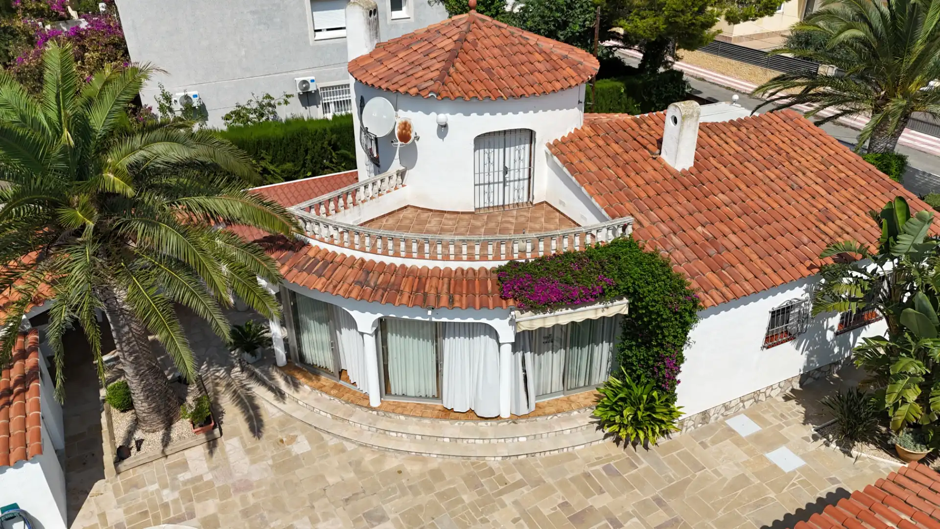 Vista exterior de Casa o chalet en venta en L'Ametlla de Mar  con Aire acondicionado, Jardín privado y Piscina