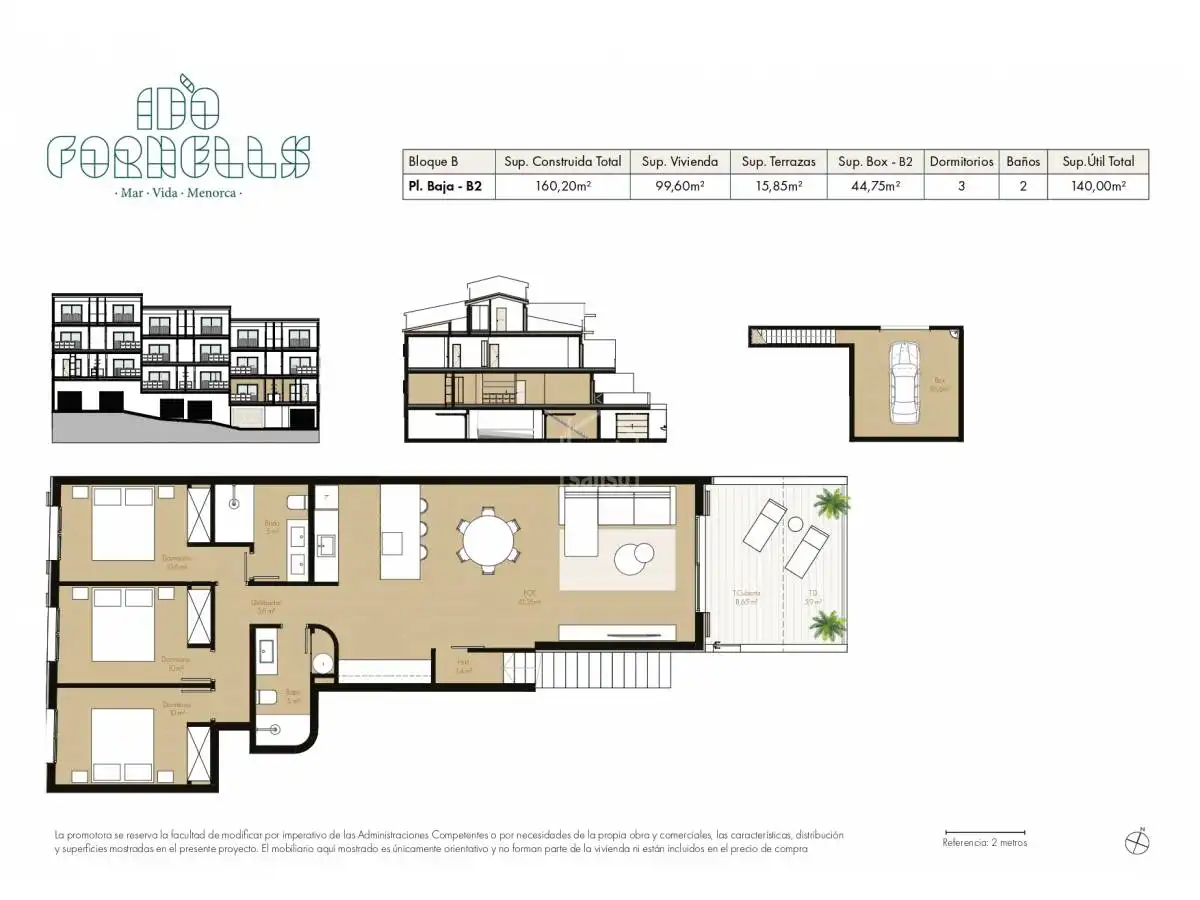 Apartament amb piscina en venda a Fornells, imagen 43