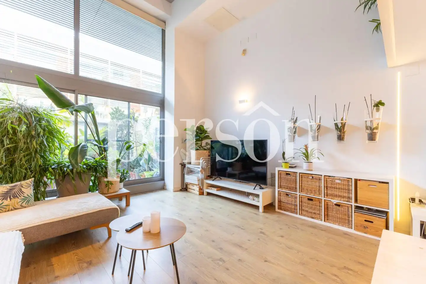 Wohnzimmer von Maisonette zum Verkauf in Valencia mit Klimaanlage, Terrasse und Gemeinschaftspool