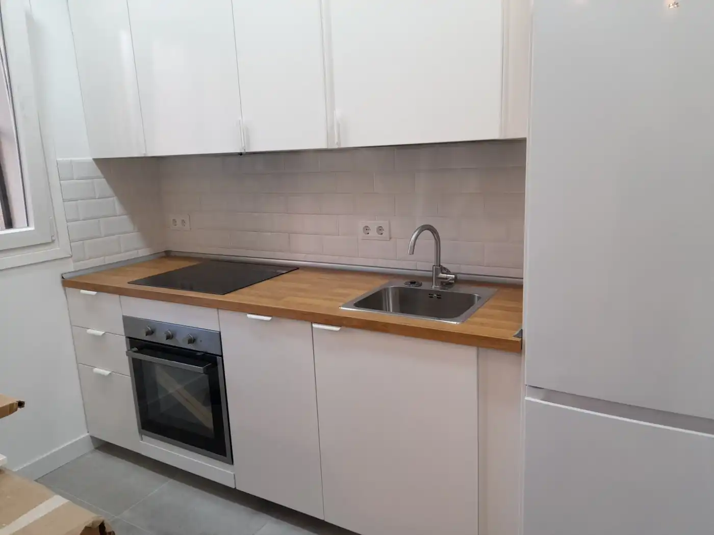 Kitchen of Flat for rent in Madrid  with Heating