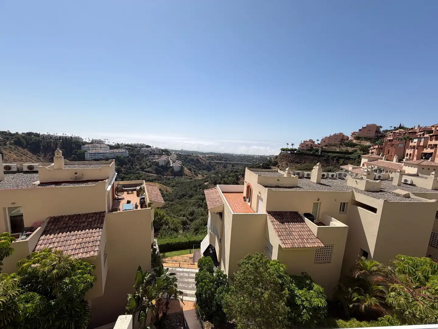 Vista exterior de Apartament de lloguer en Mijas amb Aire condicionat, Calefacció i Terrassa