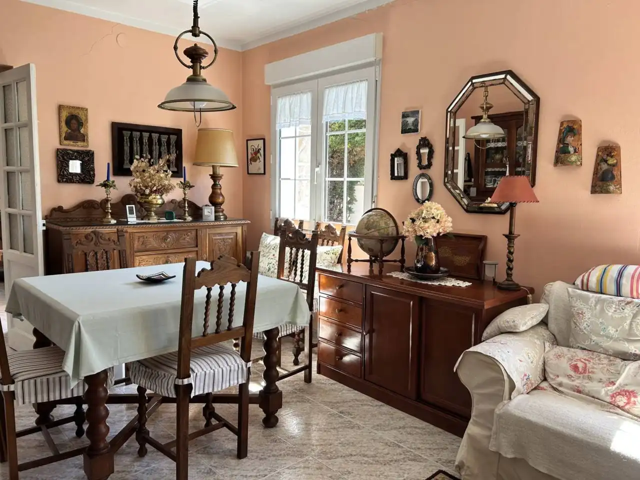 Esszimmer von Haus oder Chalet zum Verkauf in Llanes mit Heizung, Privatgarten und Terrasse