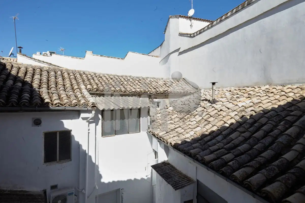 Vista exterior de Casa o chalet en venta en Baeza