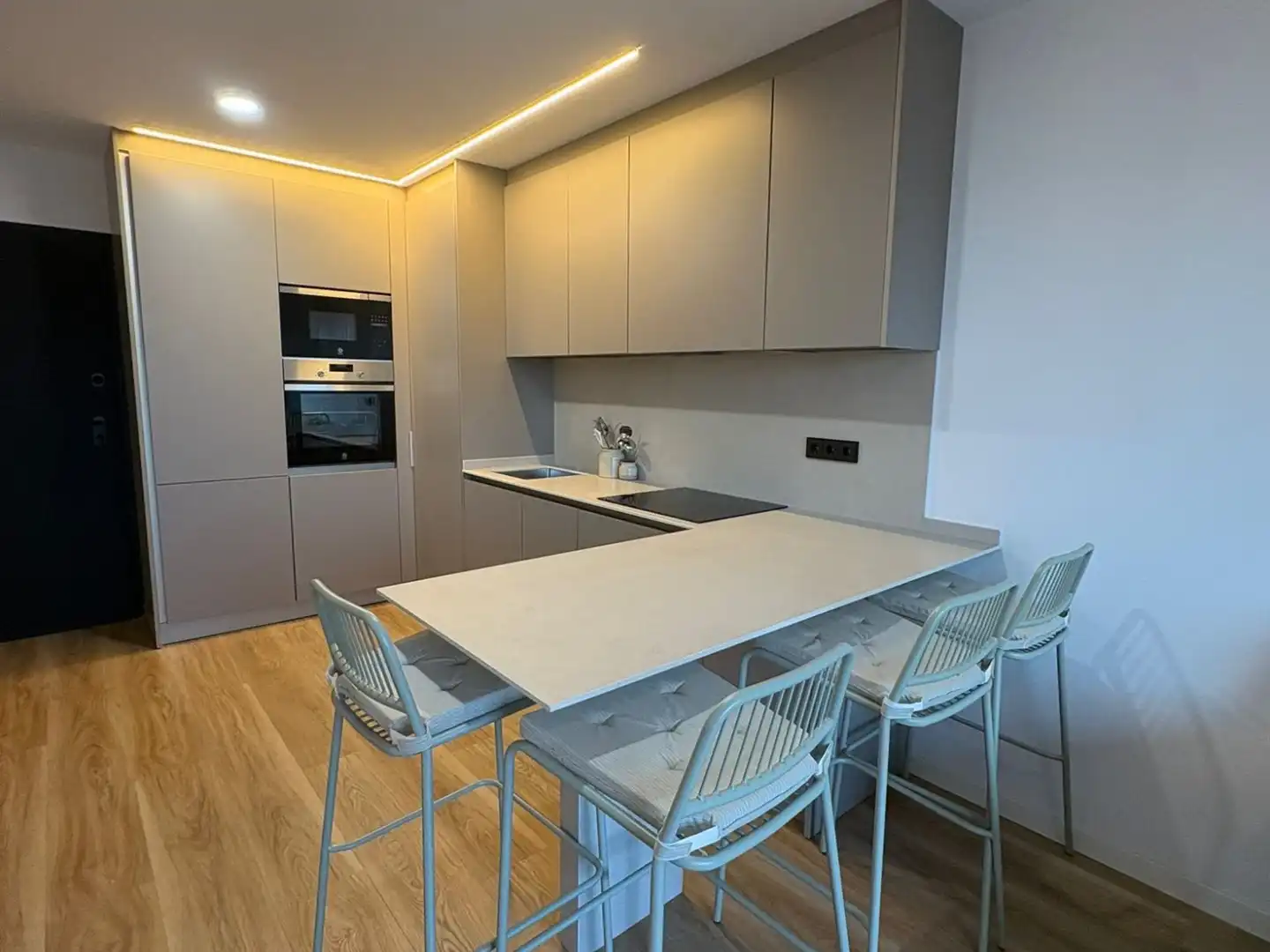 Küche von Wohnung zur Miete in Murcia mit Klimaanlage, Heizung und Terrasse