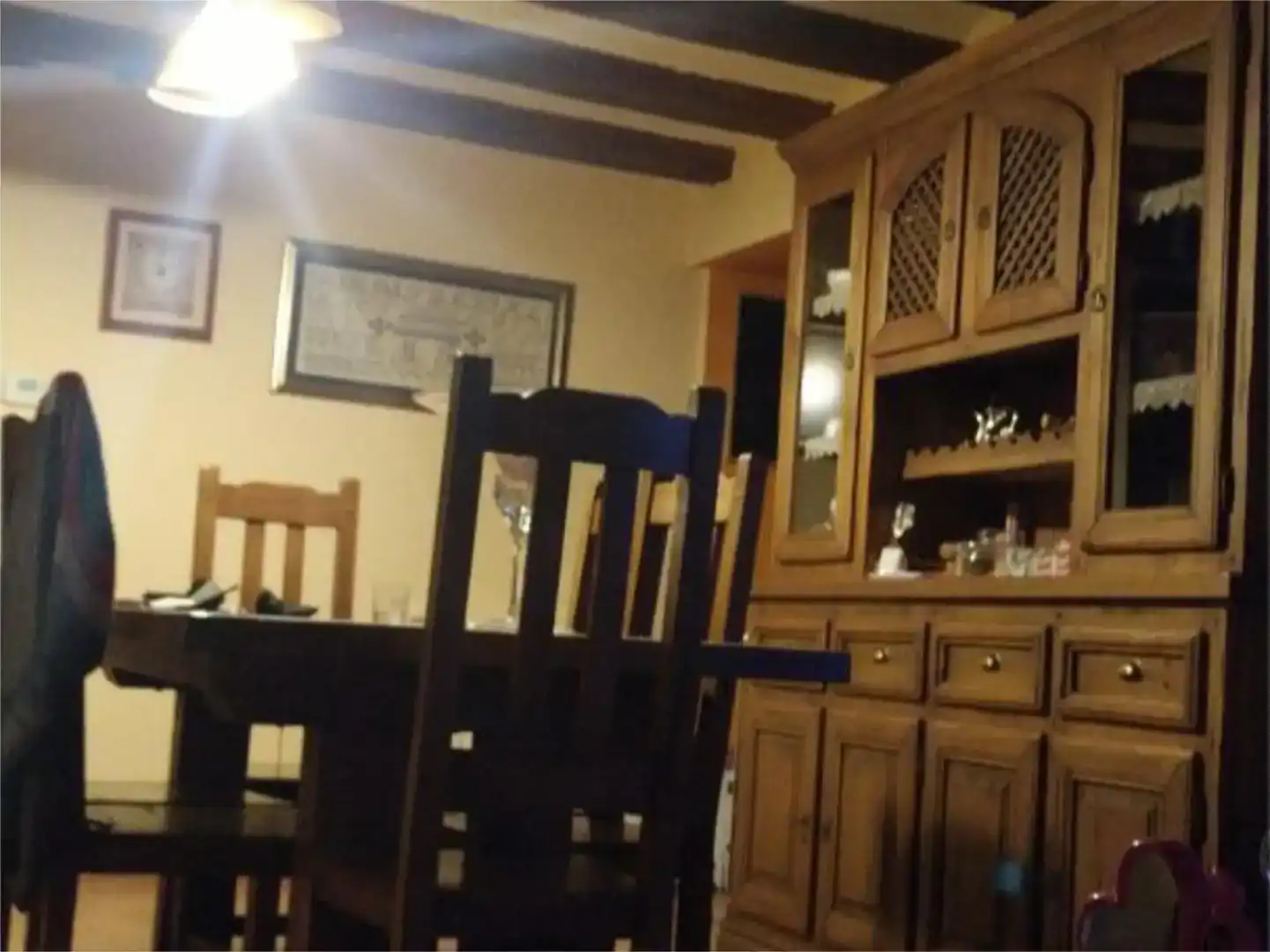Menjador de Casa adosada en venda en San Juan de Plan amb Balcó