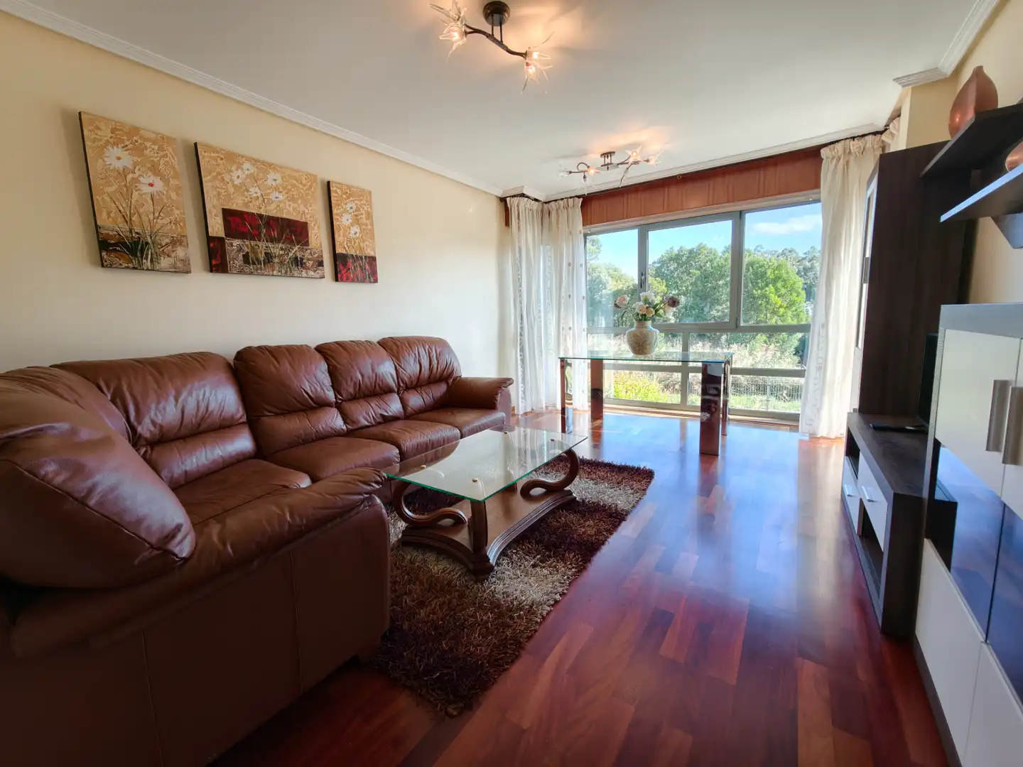 Sala de estar de Piso en venta en Rianxo, A Coruña