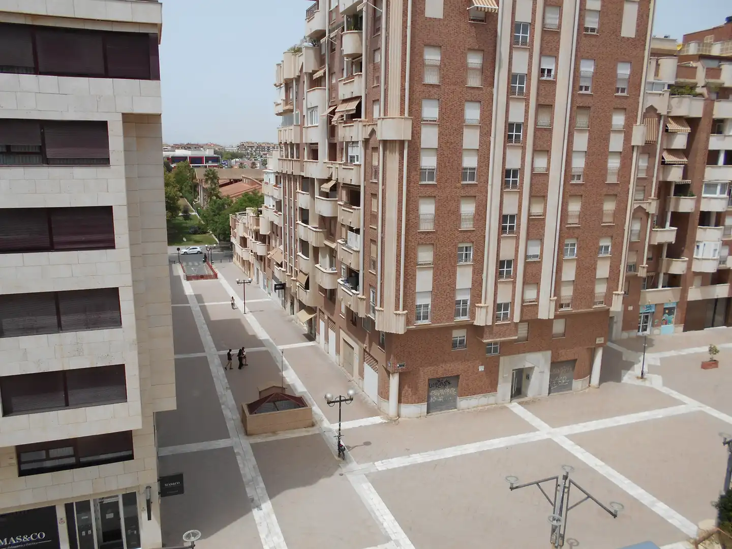 Vista exterior de Piso en venta en Murcia con Aire acondicionado, Calefacción y Parquet