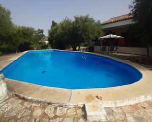 Piscina de Casa o xalet en venda en Baeza amb Jardí privat, Terrassa i Piscina