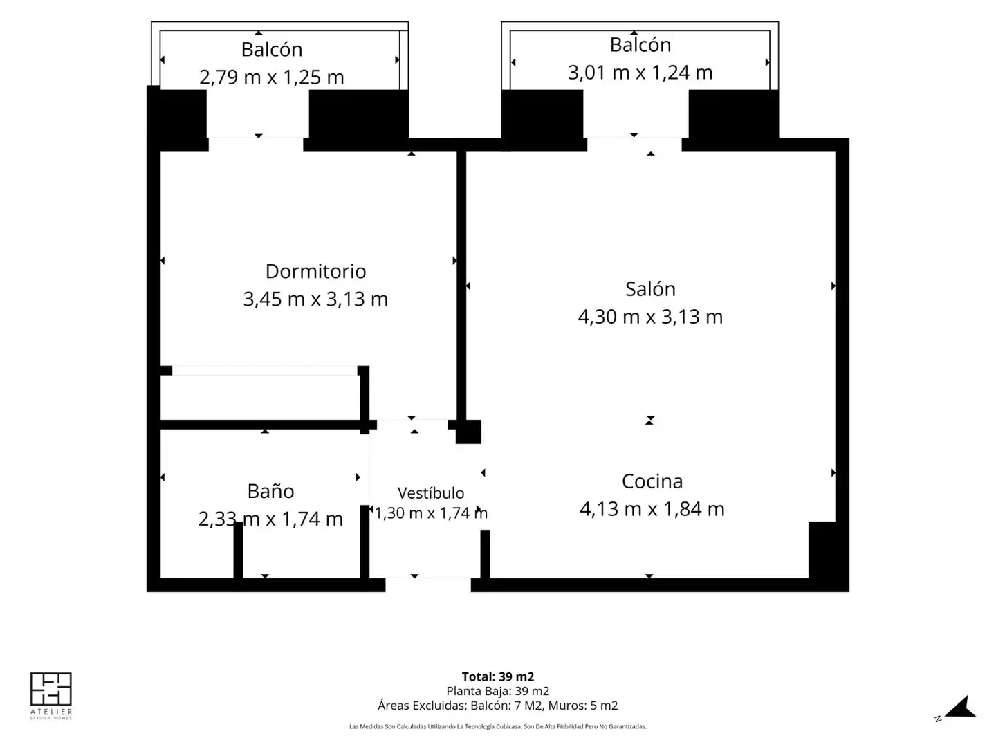 Apartament en venda en Villanúa, Huesca