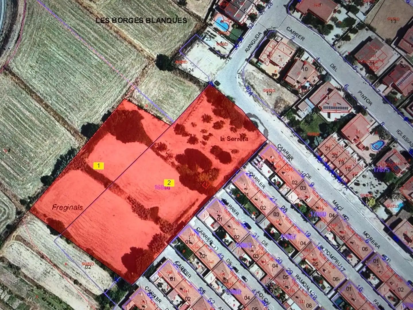 Residential land for sale in Magi Morera 12
