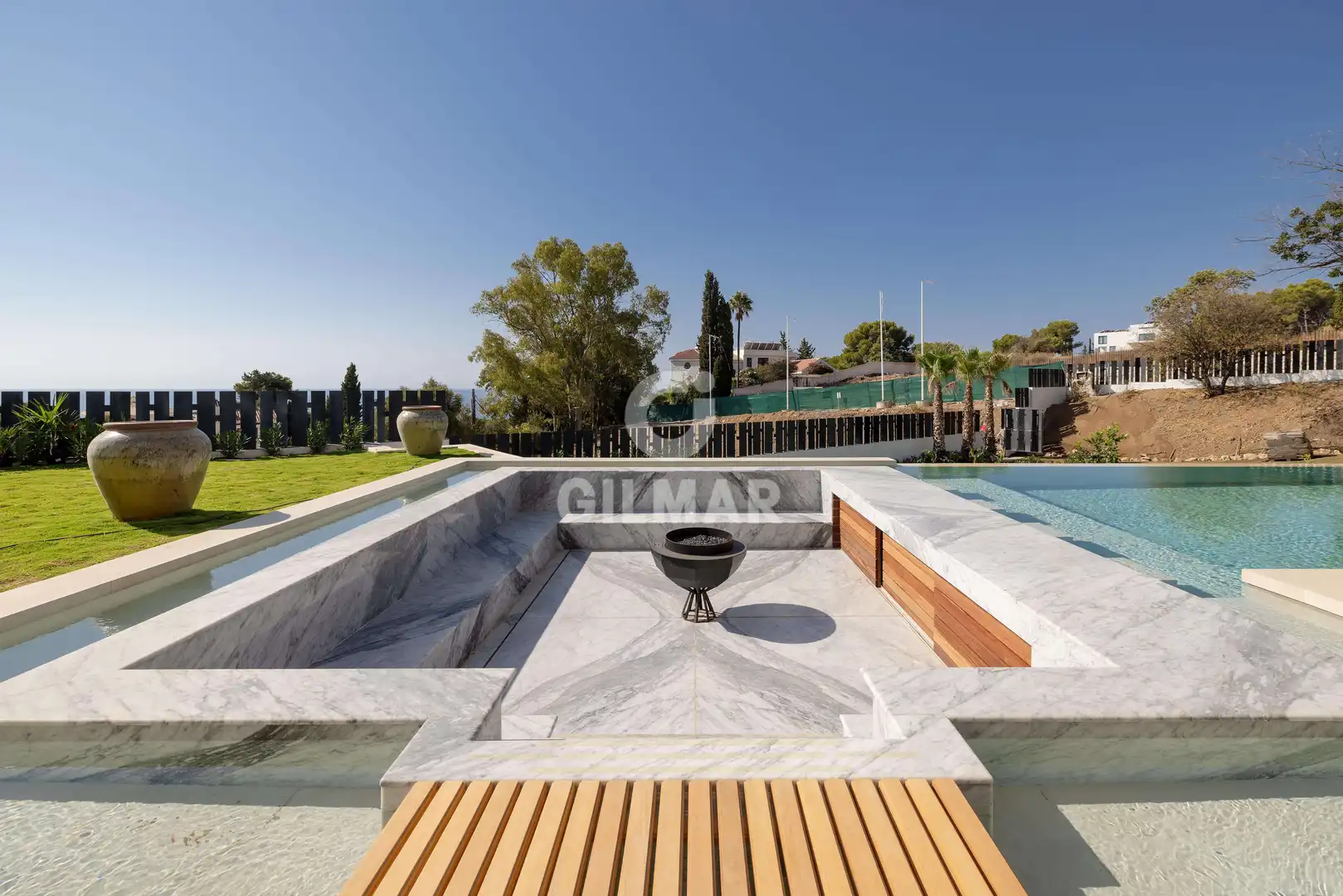 Garden of Houses for sale in Benalmádena  with Heating, Private garden and Swimming Pool
