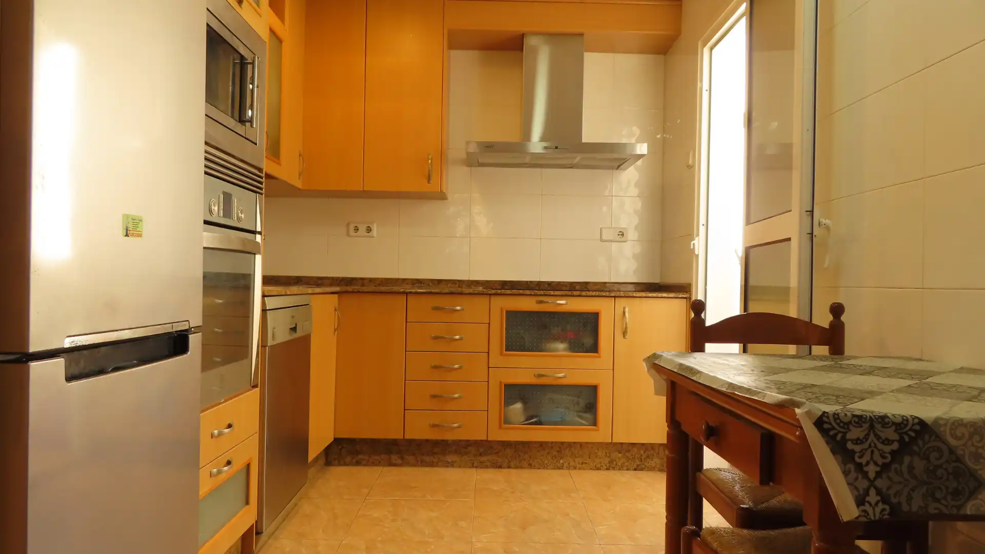 Kitchen of Flat for sale in Cartagena  with Air Conditioner, Furnished and Oven