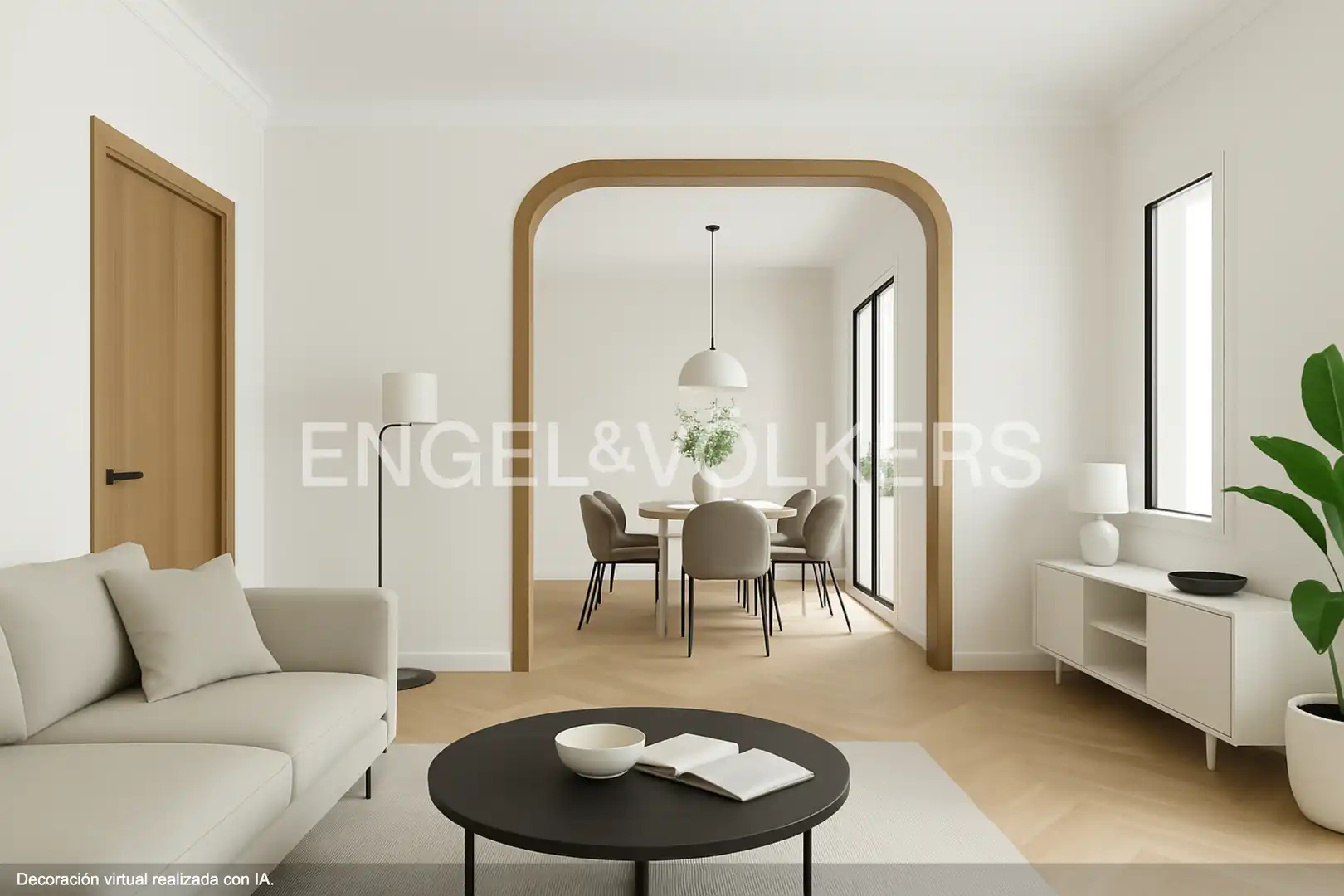Sala d'estar de Àtic en venda en Barcelona amb Calefacció, Parquet i Terrassa
